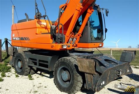 doosan wheeled excavator for sale